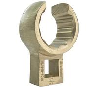 WEDO Non-Sparking Crow Foot Box End Wrench, Spark-free Safety Spanner,Aluminum Bronze,DIN Standard, BAM & FM Certificate 7/16 Inch Width Imperial
