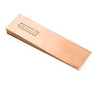 WEDO Non-Sparking Flange Wedge,Spark-Free Safety Flange Wedge,Non-Magnetic,Corrosion Resistant,DIN Standard,Beryllium Copper,8x25x150mm(1/3"x1"x6"),Pipefitting Welding Tool,BAM&FM Certificate