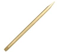 WEDO Non-Sparking Heavy Duty Chisel,Point Chisel and Flat Chisel,Aluminum Bronze Caulking Chisel,Diameter 50mm,Length 1200mm,Corrosion-Resistance,DIN Standard, BAM & FM Certificate