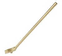 WEDO Non-Sparking Pry Bar Heavy Duty,Labor-saving Pry Tool,Length 600mm,Tip Size 22mm,Aluminum Bronze,Corrosion-Resistance,DIN Standard,BAM & FM Certificate