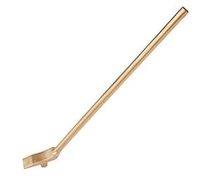 WEDO Non-Sparking Pry Bar Heavy Duty,Labor-saving Pry Tool,Length 600mm,Tip Size 22mm,Beryllium Copper,Non-Magnetic,Corrosion-Resistance,DIN Standard,BAM & FM Certificate