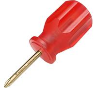 WEDO Non-Sparking Stubby Cross Head Screwdriver, #2 x 83mm, Spark-Free Short Cross-Point screwdriver, Aluminum Bronze, DIN Standard, BAM & FM Certificate, For Sewing Machines