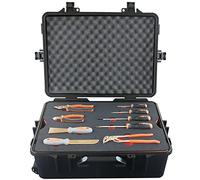 WEDO Non-Sparking Tools Set 37Pcs, Spark-free Safety Tools Kit with Pliers, Screwdrivers, Wrenches, Hammers, Chisels In the Tool Case, Non-Magnetic, Corrosion Resistant, DIN Standard, Aluminum Bronze