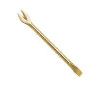 WEDO Non-sparking Wrecking Pry Bar, Spark-free Safety Wrecking Pry Bar Aluminum Bronze, DIN Standard, BAM & FM Certificate, 1.5x13x15x250mm.