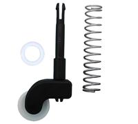 Wedo Replacement Roller for Plastic Stool Step, Complete Set consisting of Roller, Spring and Locking Ring