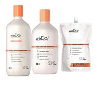 weDo Rich & Repair Shampoo 300 ml & 1000 ml refill + conditioner 900ml RRP £114