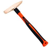WEDO Welding Chipping Hammer with Fiberglass Handle,Non-Sparking Chipping Hammer,Slag Removal Tool,Beryllium Copper,150g(0.3lb),Length 280mm(11"),BAM Certification