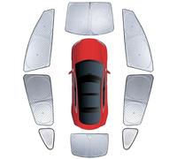 WeDoi Upgraded Camping Privacy Curtain 8 Pieces for Tesla Model 3 2017-2025 Window Sunshade for Model 3 Highland Camping Shades Windshield Sunshade Privacy Screens forTesla Accessories