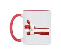 WeDoMugs Denmark Thumbs up Flag Ceramic Mug