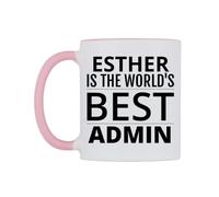 WeDoMugs Esther is The World's Best Admin Ceramic Mug