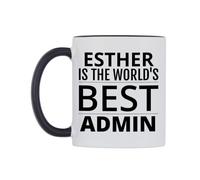 WeDoMugs Esther is The World's Best Admin Ceramic Mug