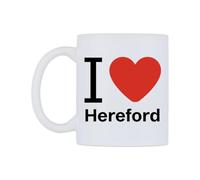 WeDoMugs I Love Hereford Ceramic Mug