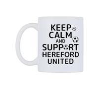 WeDoMugs Keep Calm and Support Hereford United Ceramic Mug
