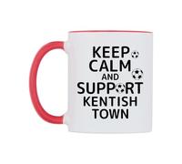 WeDoMugs Keep Calm and Support Kentish Town Ceramic Mug