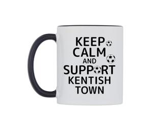 WeDoMugs Keep Calm and Support Kentish Town Ceramic Mug