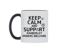 WeDoMugs Keep Calm and Support Kimberley Miners Welfare Ceramic Mug