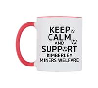 WeDoMugs Keep Calm and Support Kimberley Miners Welfare Ceramic Mug