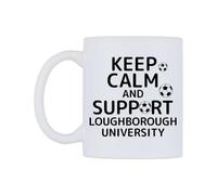 WeDoMugs Keep Calm and Support Loughborough University Ceramic Mug