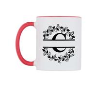 WeDoMugs Letter C Split Monogram Ceramic Mug
