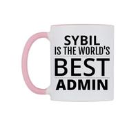 WeDoMugs Sybil is The World's Best Admin Ceramic Mug