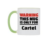 WeDoMugs Warning This Mug is ONLY for Cartel Ceramic Mug