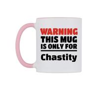 WeDoMugs Warning This Mug is ONLY for Chastity Ceramic Mug