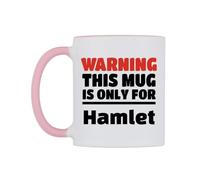 WeDoMugs Warning This Mug is ONLY for Hamlet Ceramic Mug