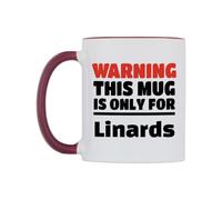 WeDoMugs Warning This Mug is ONLY for Linards Ceramic Mug