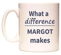 WeDoMugs What a Difference Margot Makes Ceramic 11oz Coffee Mug
