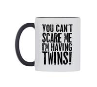 WeDoMugs You Can't Scare Me I'm Having Twins! Ceramic Mug