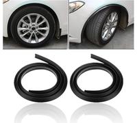 WEDSLK 2Pcs Car Wheel Arch Trim for Citroen Berlingo, Car Wheel Tires Eyebrow Strip, Anti Collision Wheel Mudguard Strips with Molding Tape,A/Black