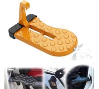 WEDSLK Car Door Pedal for Dacia Duster 3, Car Multi-Functional Latch Door Step, Folding Car Door Pedal, Foot Pegs Vehicle,B-Orange