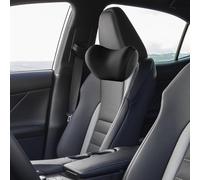 WEDSLK Car Headrest & Lumbar Support Cushion for Suzuki Samurai, Memory Foam Car Seat Headrest and Lumbar Support Cushion for Neck,Black-Headrest