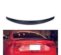 WEDSLK Rear Body Spoiler for Audi A5 4-door HK 2009-2016, Spoiler ABS Material Rear Roof Lip Spoiler for Car Tail Wing Decoration, Rear Trunk Spoiler