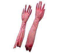Weduspaty Fake Hands, Halloween Hands, 1 Pair 20 Inch Severed Fake Arm, Horror Bloody Body Parts, for Haunted House Halloween Decor for Home