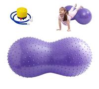 Weduspaty Peanut Ball, 35x18 Inch Anti-burst Exercise Ball Sensory Toy Equipment for Kids Fitness Ball for Pregnancy Birth Exercise Yoga Ball for Physical Therapy, Style2