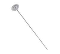 Weduspaty Soil Thermometer, Stainless Steel Measuring Probe Detector for Outdoor, Compost Soil Thermometer