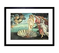 Wee Blue Coo 9x7 '' PAINTING ALLEGORY BOTTICELLI BIRTH VENUS FRAMED ART PRINT F97X735
