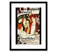 Wee Blue Coo Ad Exhibition Pre-raphaelite Goupil Gallery London Framed Wall Art Print