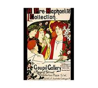 Wee Blue Coo Ad Exhibition Pre-raphaelite Goupil Gallery London Wall Art Print