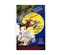 Wee Blue Coo Ad Exhibition Social Sport Horse Racing Havana Cuba Wall Art Print