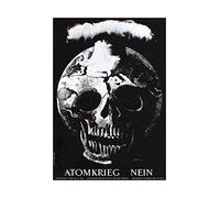 Wee Blue Coo Ad Political Nuclear Weapon War Skull Switzerland Wall Art Print