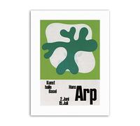 Wee Blue Coo Ad Switzerland Cultural Hans Arp Dada Surrealism Cultural Canvas Art Print