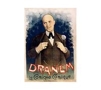 Wee Blue Coo Ad Vintage Levy Music Hall Star Charles Menard Dranem Wall Art Print