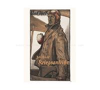 Wee Blue Coo Ad Vintage War WWI German Loan Bond Subscription Wall Art Print