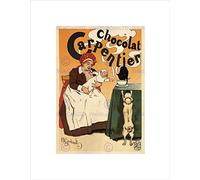 Wee Blue Coo Advert Baby Cat Dog Carpentier Chocolate France Wall Art Print