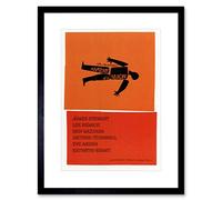 Wee Blue Coo Advert Cultural Movie Film Anatomy Murder Framed Wall Art Print