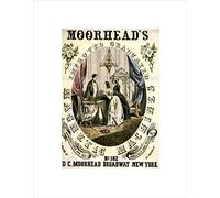 Wee Blue Coo Advert Moorhead Magnetic Machine Health Cure New York Wall Art Print