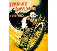 Wee Blue Coo Advert Motorcycle Racing Speed New Fine Art Print Poster Picture 30X40 Cms Cc2588