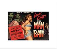 Wee Blue Coo Advert Movie Film Man Bait Diana Dors Picture Wall Art Print
